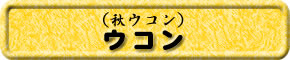 ウコン(秋ウコン)